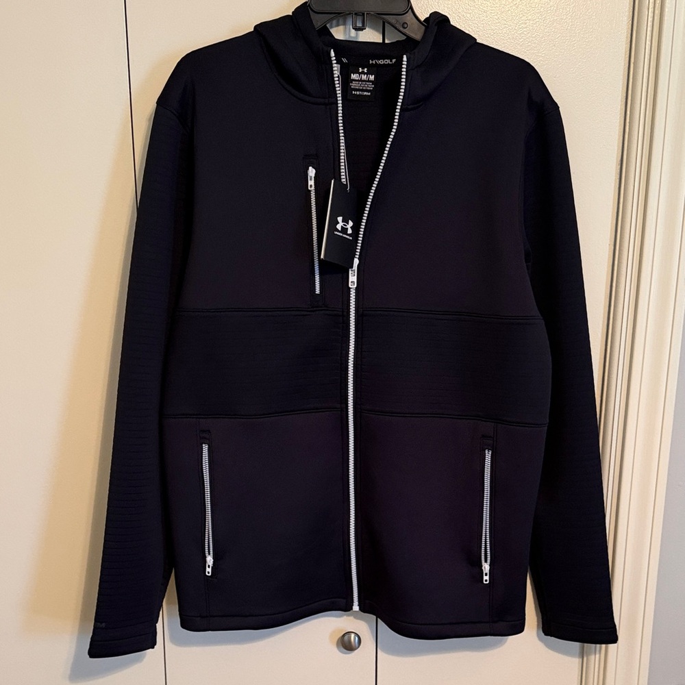 Under Armour Men's Storm Golf black Zip-Up hoodie